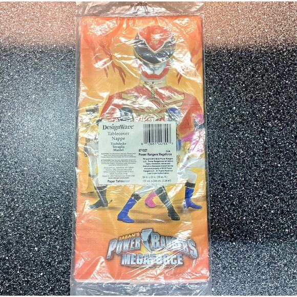 Power Rangers Megaforce Nappe Table Cover - Picture 2 of 3